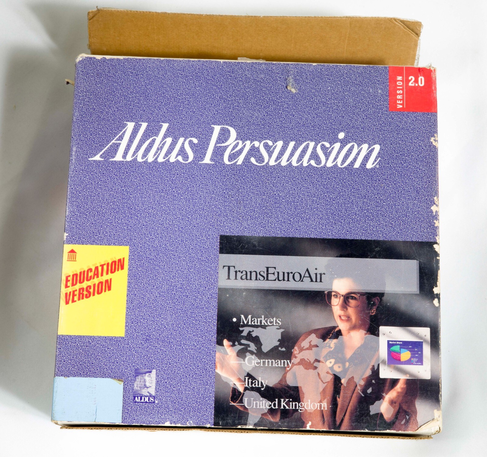 Vintage Aldus Persuasion Version 2.0 Windows 3.0 IBM Compatibles ST533B21