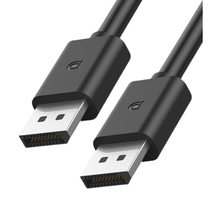 ZZA Cable DisplayPort 2.1, 1.5M DP a DP Cable para monitor de juegos, gráficos