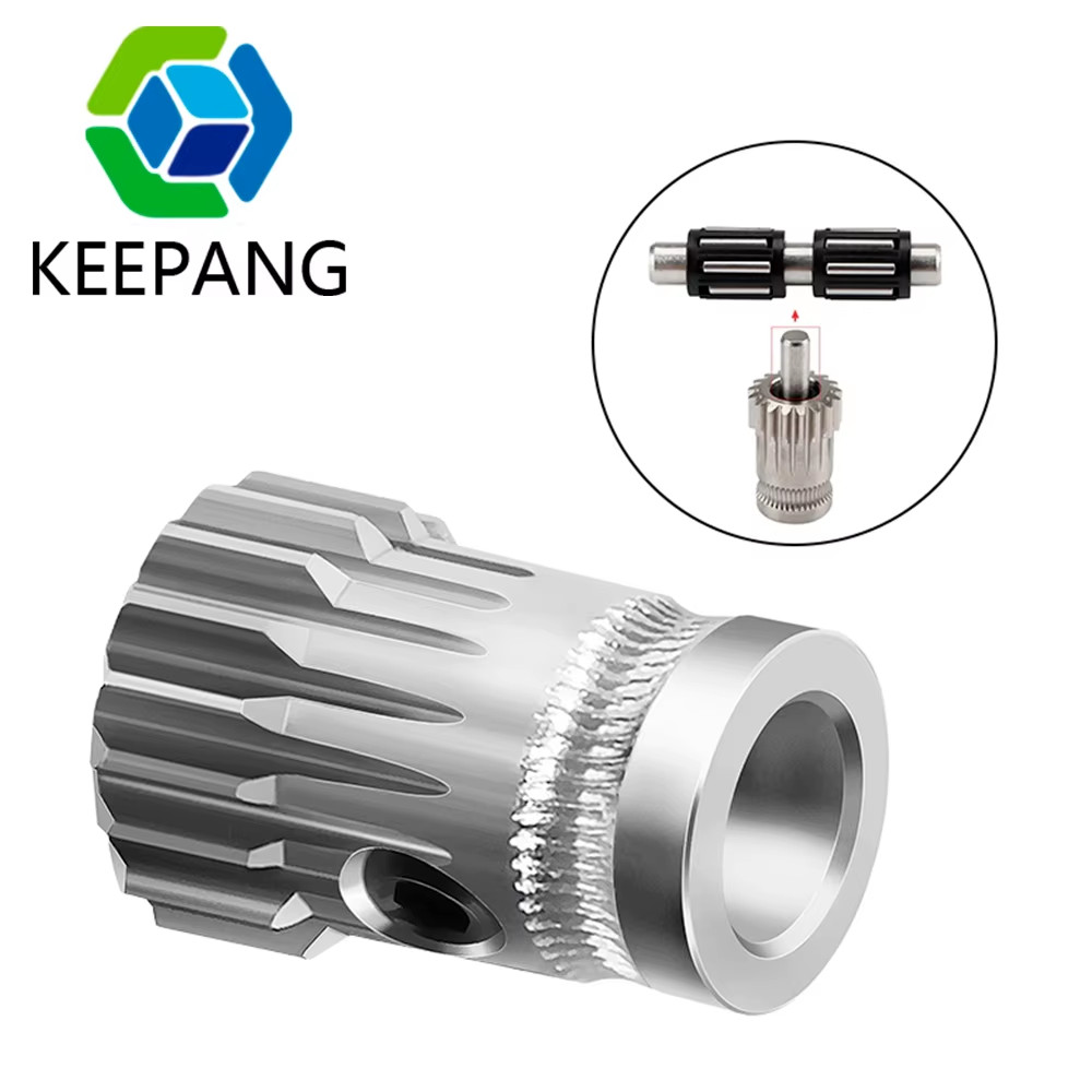 Dual Drive Gears Kit for Bowden Direct Extruder 1.75Mm for Ender3 CR10 MK8 3D Pr