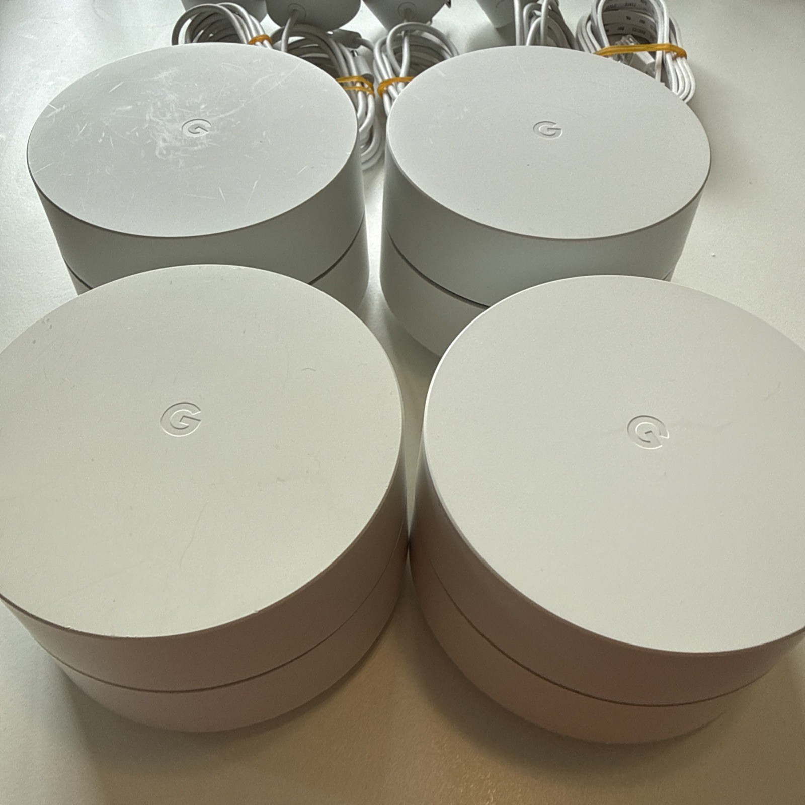 Google Nest WiFi Mesh Router System 4-Pack GJ2CQ AC1200 Wireless