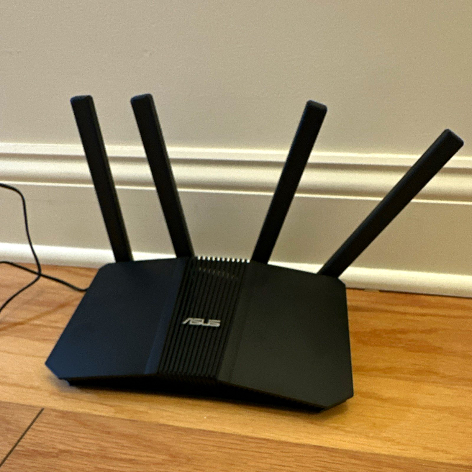 ASUS RT-BE3600 V2 WiFi 7 BE3600 Dual-Band Router, 4-Port Gigabit, Black