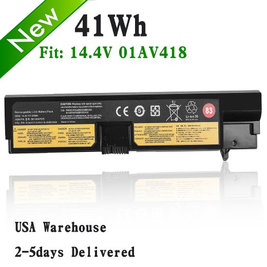 82 83 01AV418 01AV416 01AV417 Battery For Lenovo-ThinkPad E570 E570C E575 Series