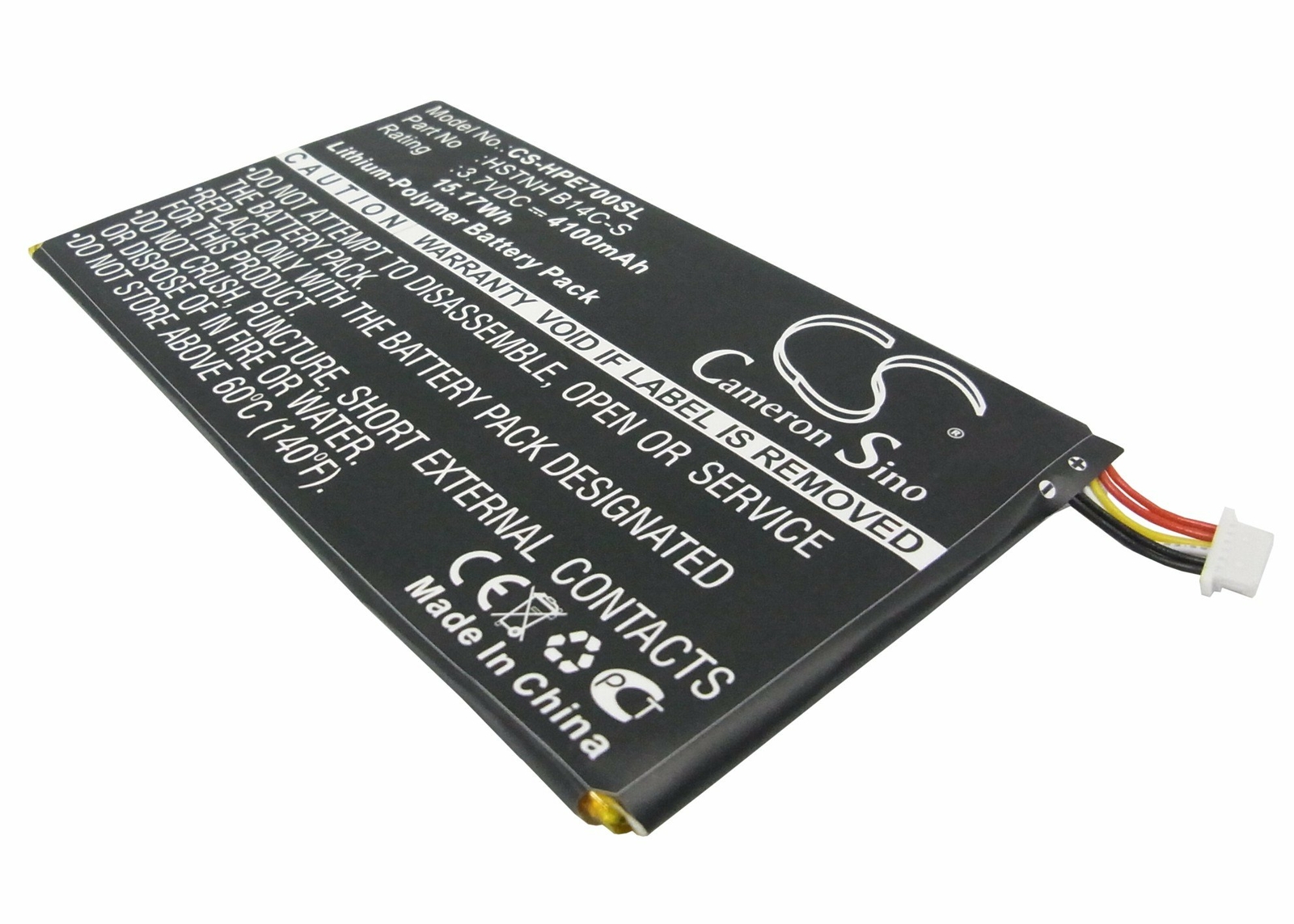 4100mAh Battery For HP Slate 7 1800 Tablet,Slate 7 Voice Tab,10979176-00/HSTNH