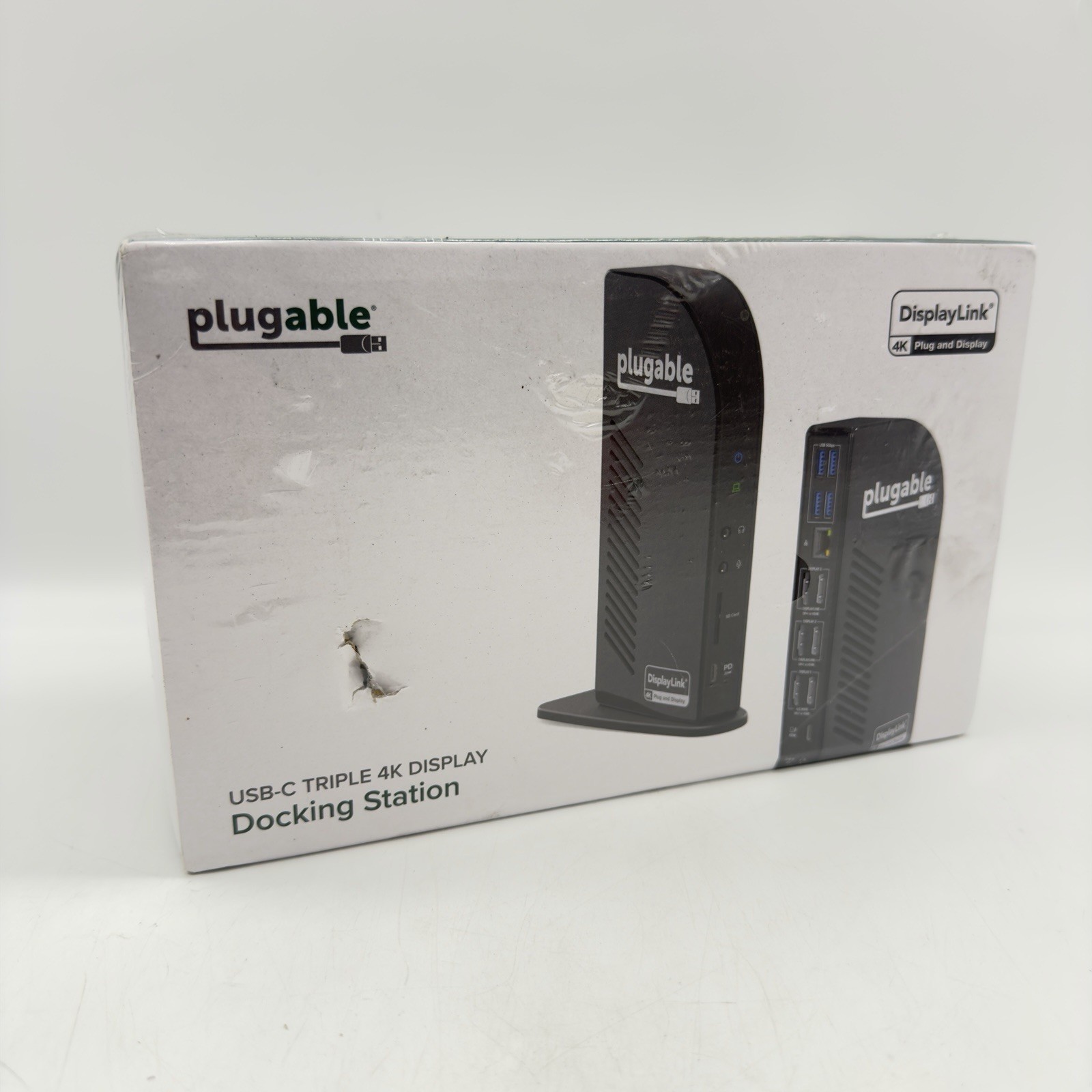 Plugable 13-in-1 USB C Docking Station 4K Triple Monitor UD-ULTC4K
