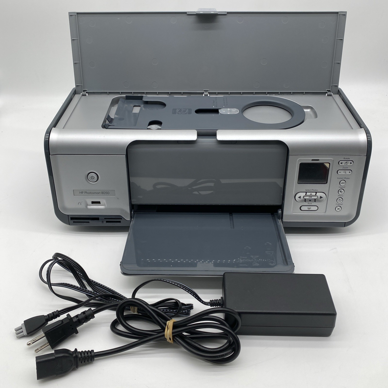 HP Photosmart 8050 Digital Home Photo Studio Inkjet Printer New HP Ink