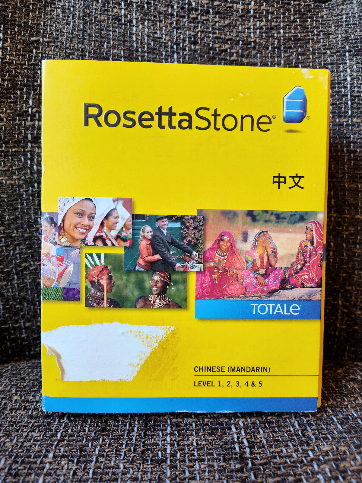 Rosetta Stone Chinese Mandarin Levels 1,2,3,4 and 5. With Headphones.