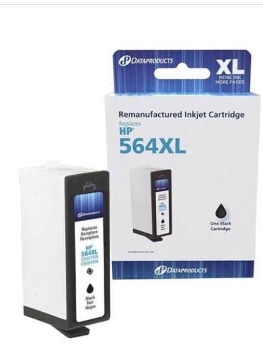 Dataproducts Black XL High Yield Single Ink Cartridge - Compatible with HP 564XL
