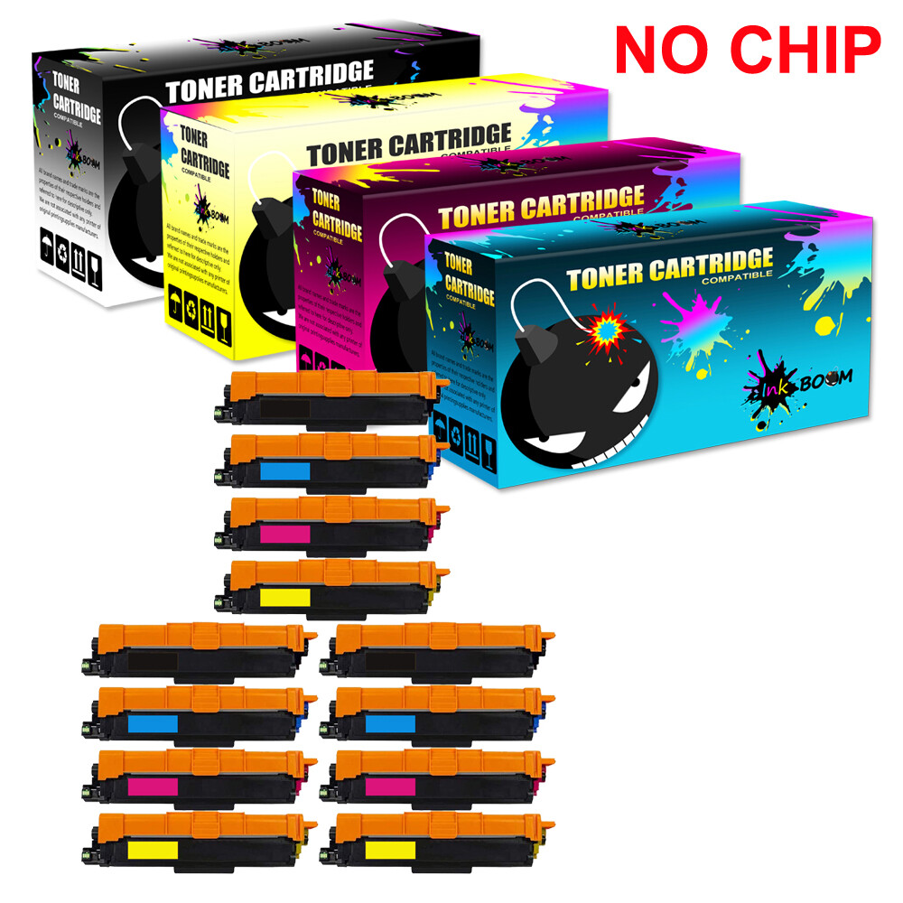 12 Toner fits Brother TN227 TN223 NO CHIP MFC-L3770CDW HL-L3270CDW HL-L3210CW