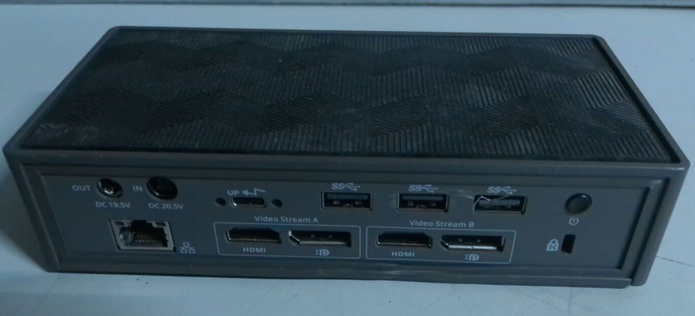 Targus DOCK190USZ USB-C Universal DV4K Docking Station - Black