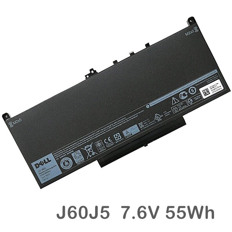Genuine J60J5 Battery for Latitude E7270 E7470 MC34Y 242WD GG4FM R1V85 451-BBSX