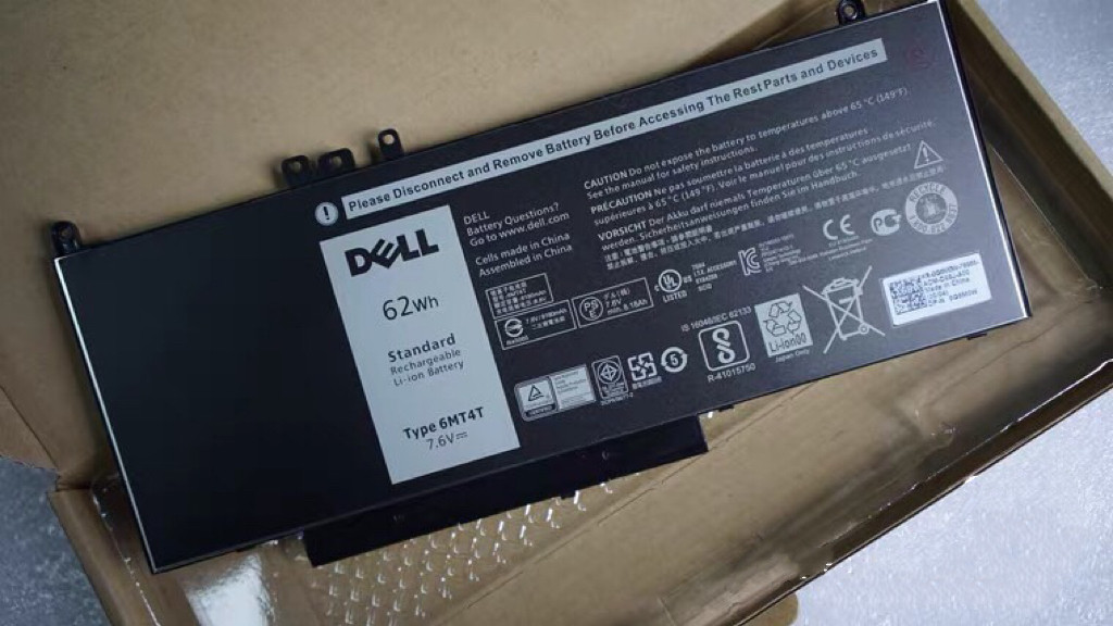 OEM 6MT4T Battery Dell Latitude E5470 E5570 Precision 3510 79VRK 62Wh/Charger
