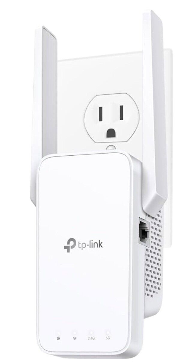 TP-Link AC1200 WiFi Extender, 2023 Engadget Best Budget pick, 1.2Gbps signal