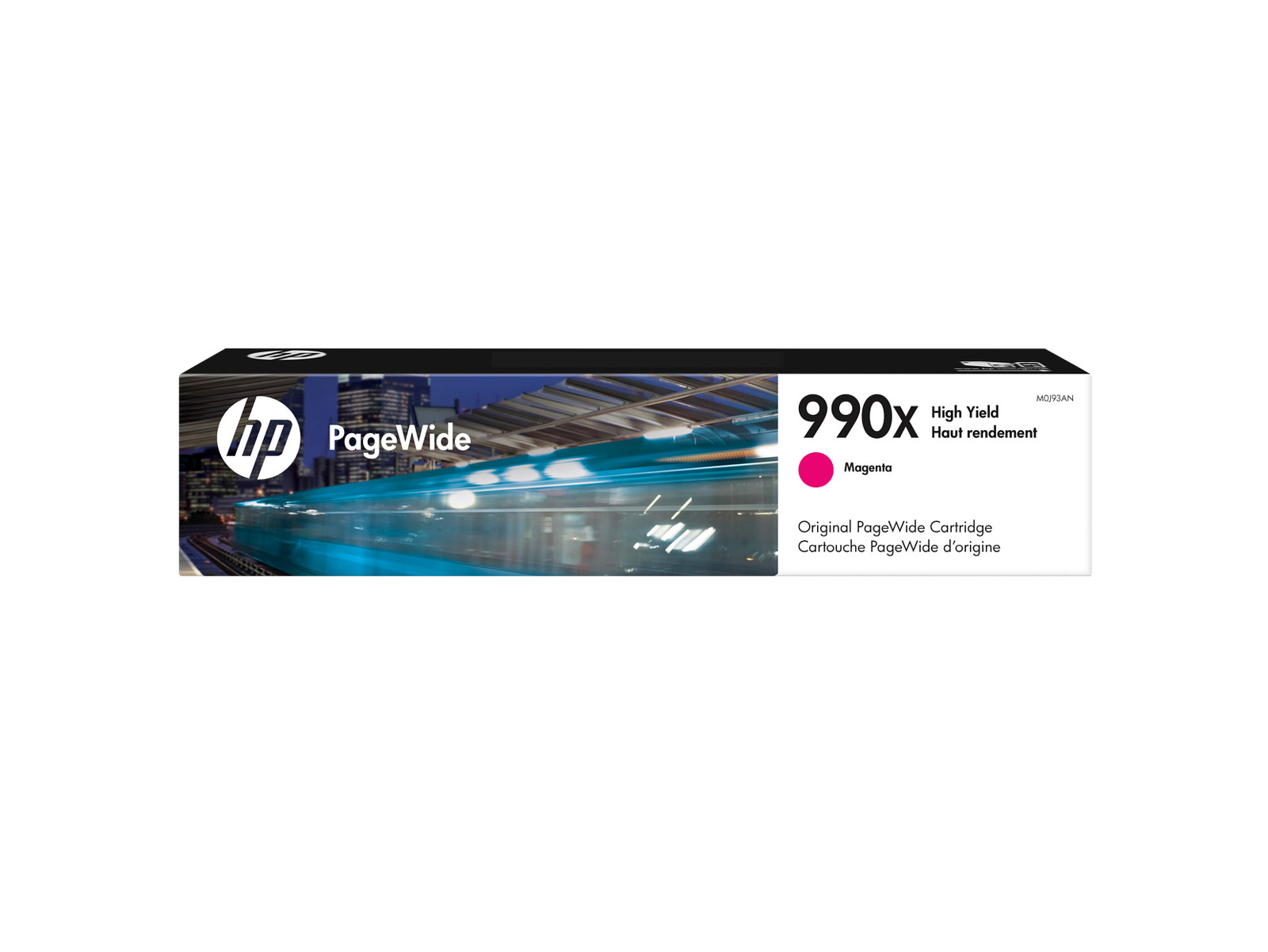 New Open Box HP 990X High Yield Magenta Original PageWide Cartridge, M0J93AN