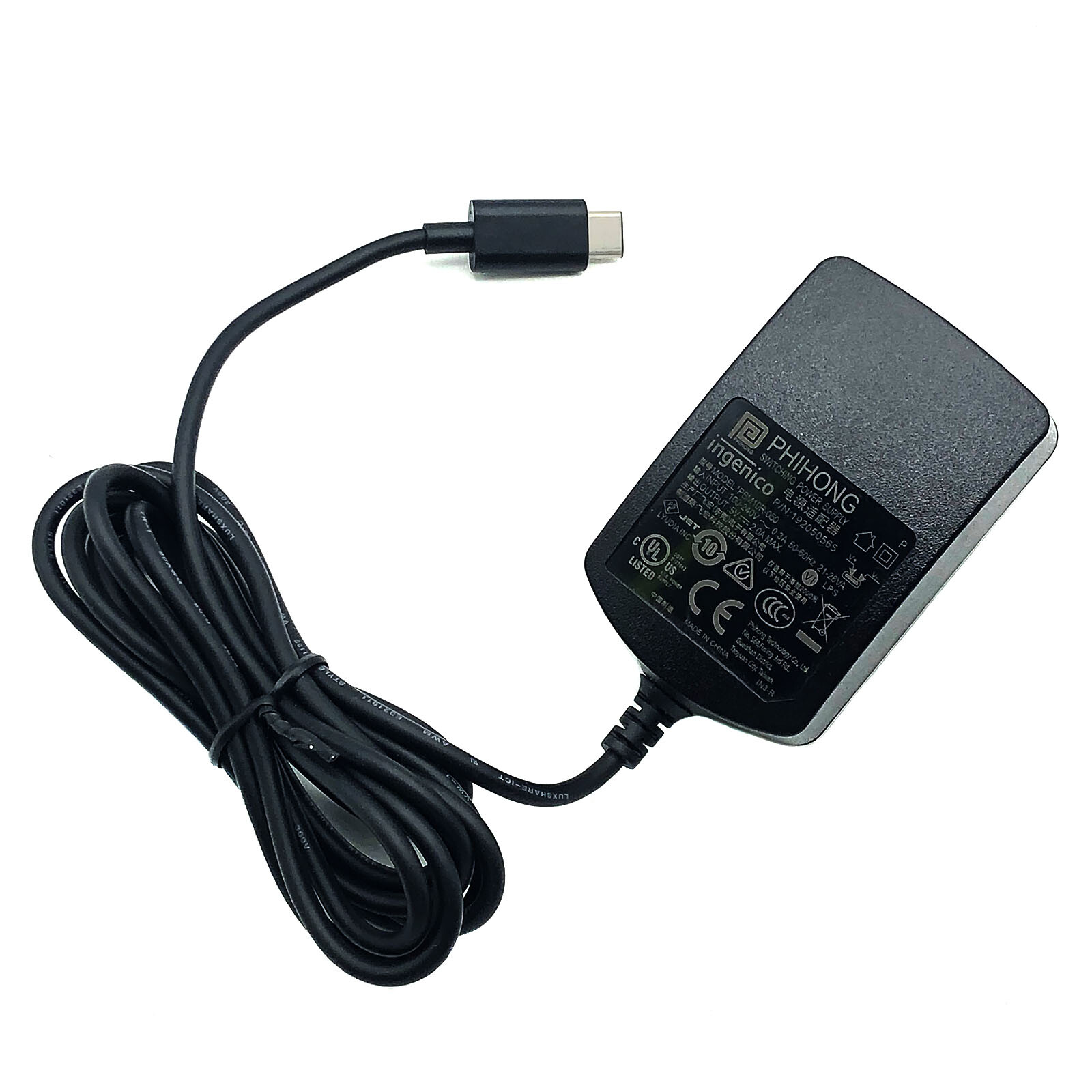 Genuine Phihong PSM10R-050 AC Adapter Power Supply USB-C 5V 2A 10W OEM