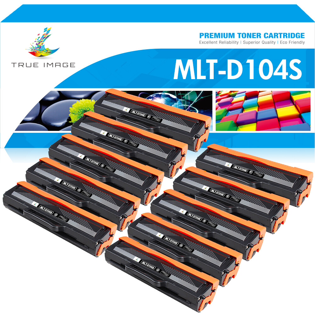 10PK MLT-D104S 104S Toner for Samsung ML-1660 ML-1661 ML-1665 ML-1666 ML-1670