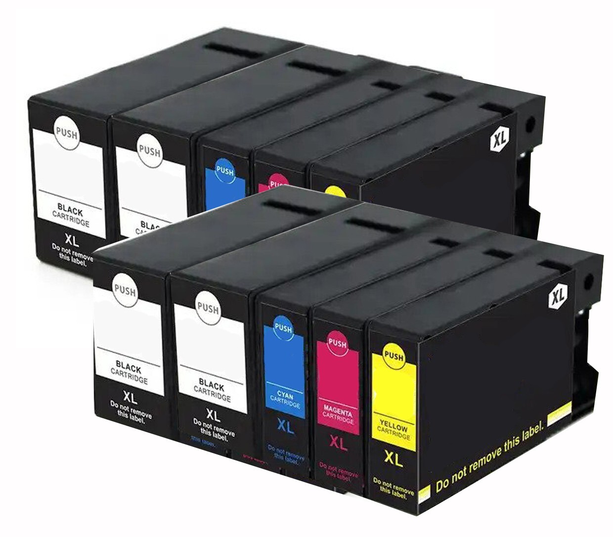 10PK Ink Cartridge Combo for PGI-1200XL Canon Maxify MB2020 MB2120 MB2320 MB2720