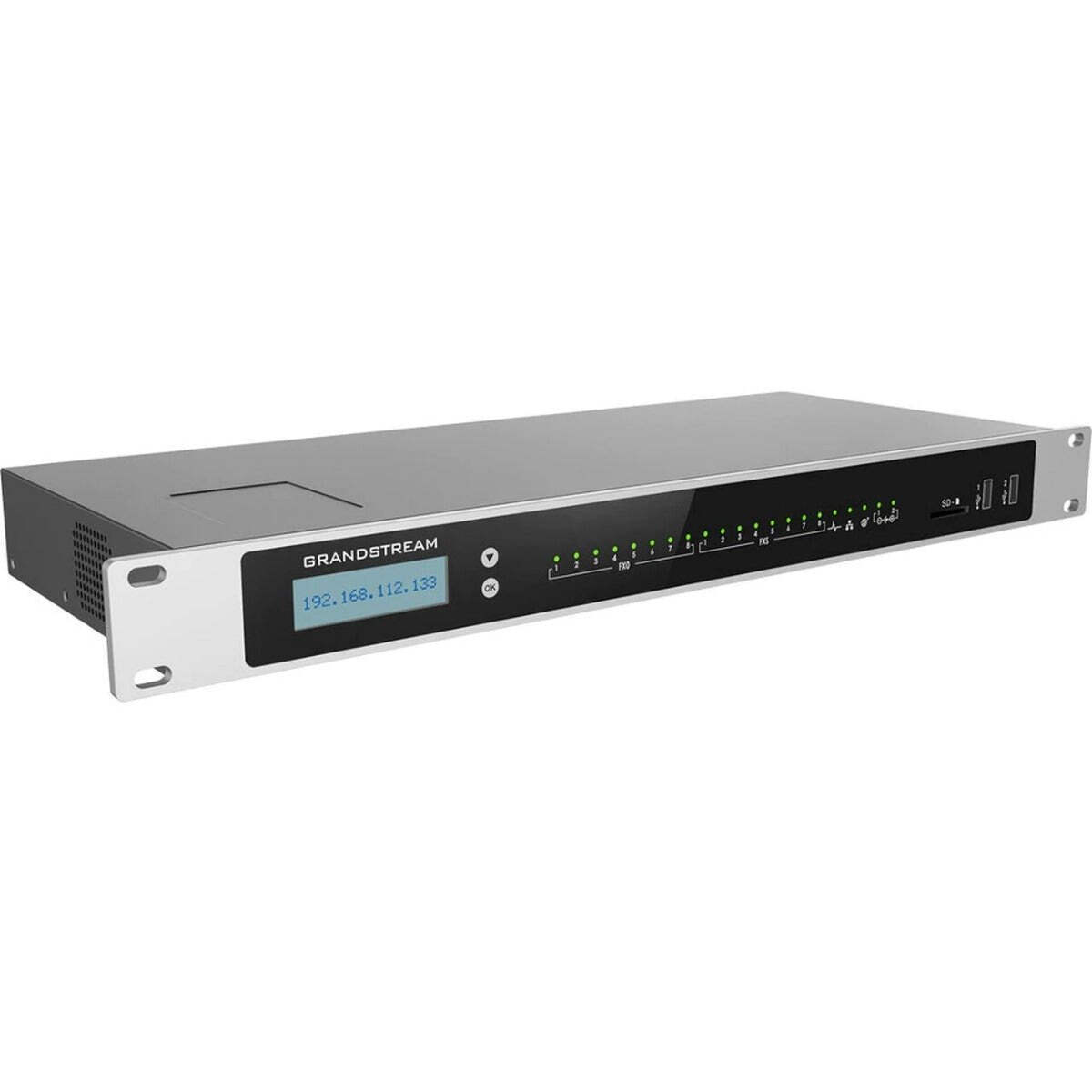 Grandstream UCM6308A Audio Series IP PBX – 8 FXS + 8 FXO Ports, 1500 Users & 200