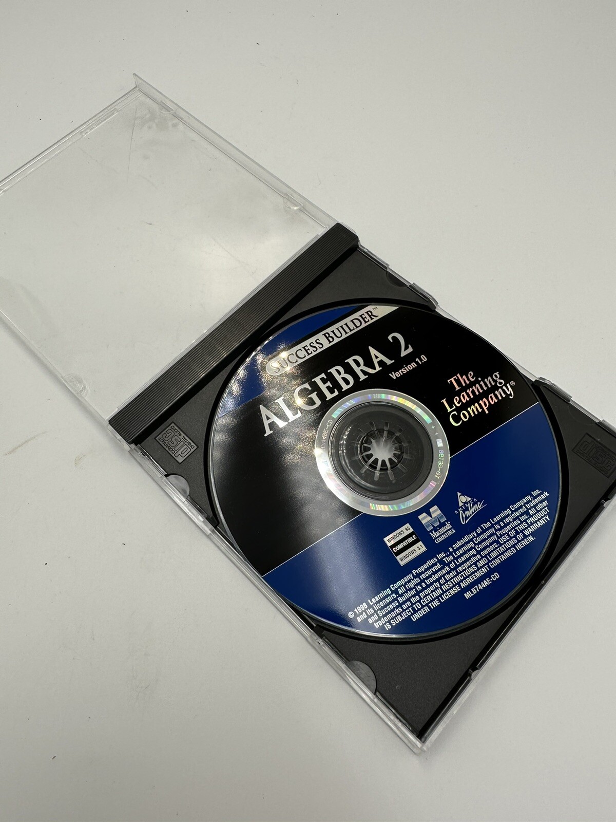 Vintage Success Builder Algebra 2 PC Cd Windows 95 & MacCollectable Software