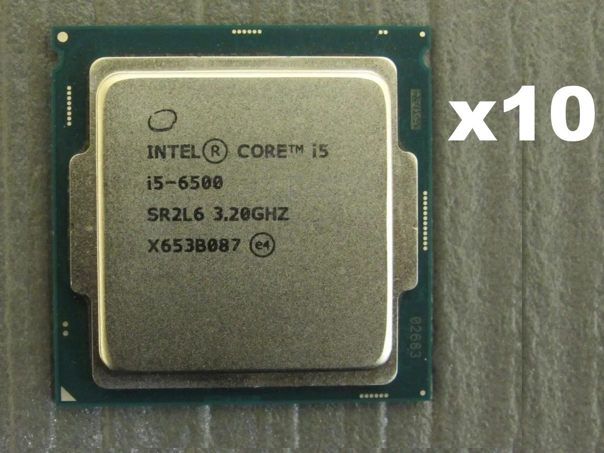 Intel SR2L6 Core i5-6500 3.2GHz 6M Socket 1151 4-Core CPU Processor *LOT OF 10*