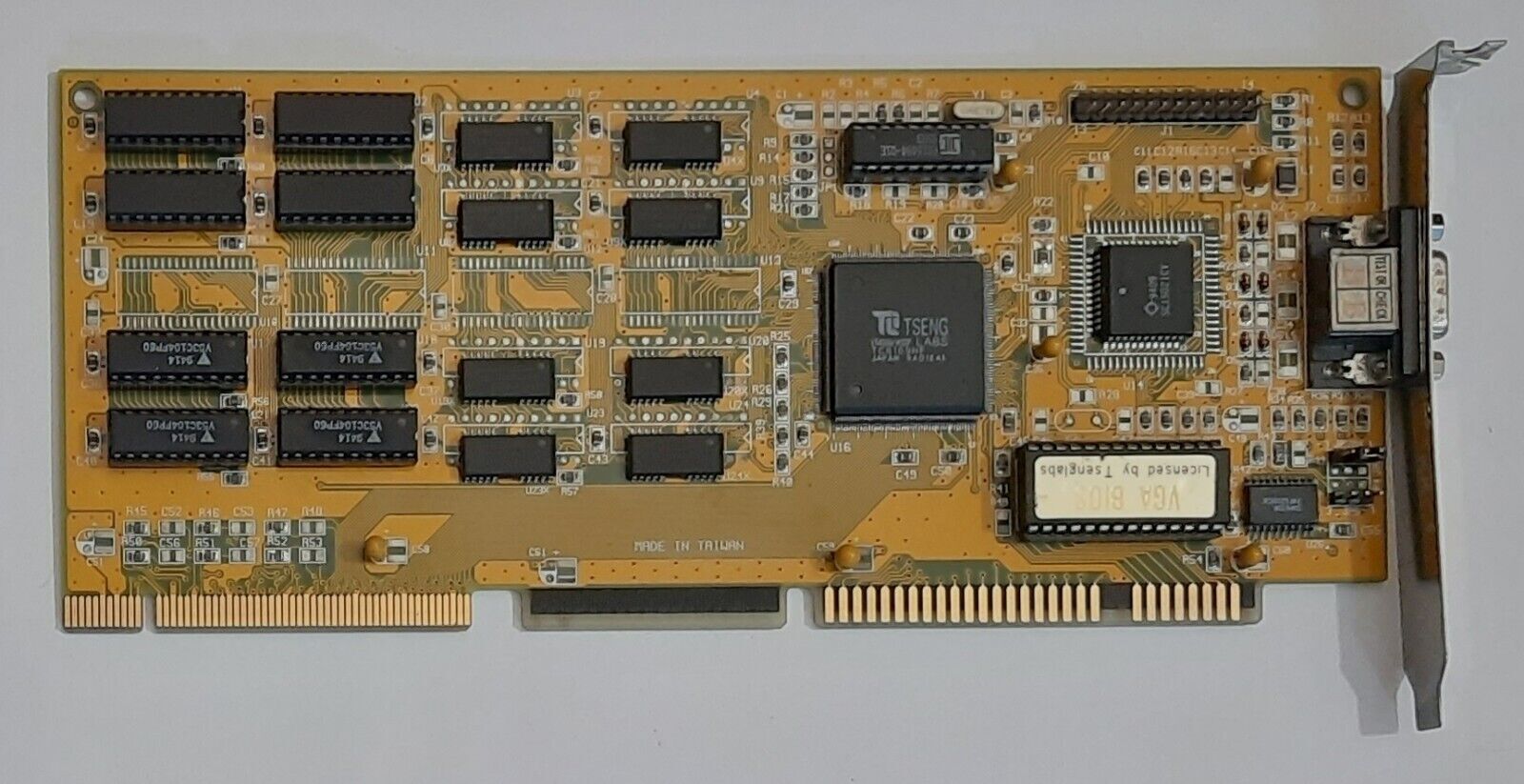 ViewTOP / Britek ETW32 VLB Graphics Card (Tseng ET4000/W32p, 2MB, Retro, 1994)