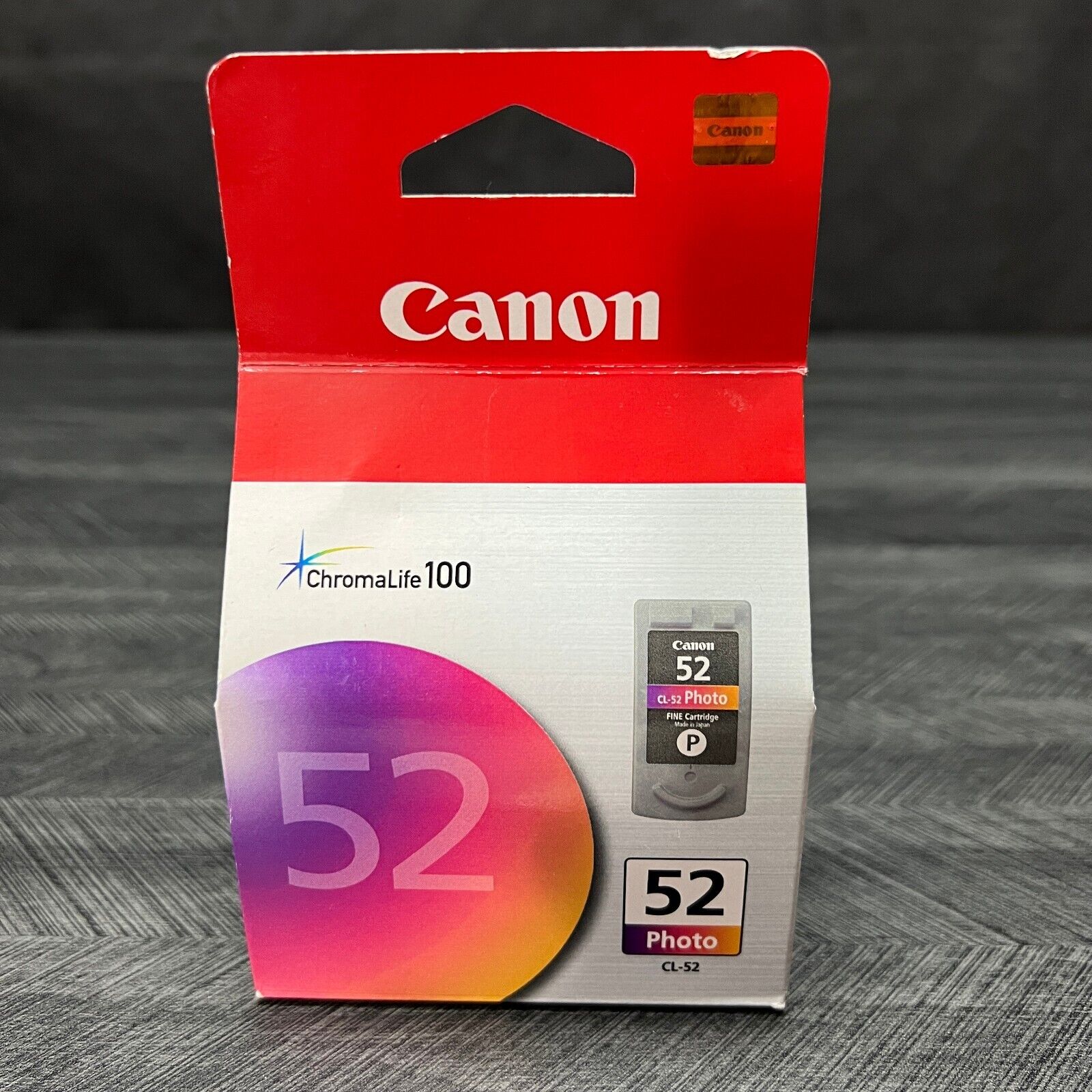 Canon 52  Photo Ink Cartridge CL-52 For Pixma iP6210D & iP6220D New Sealed.