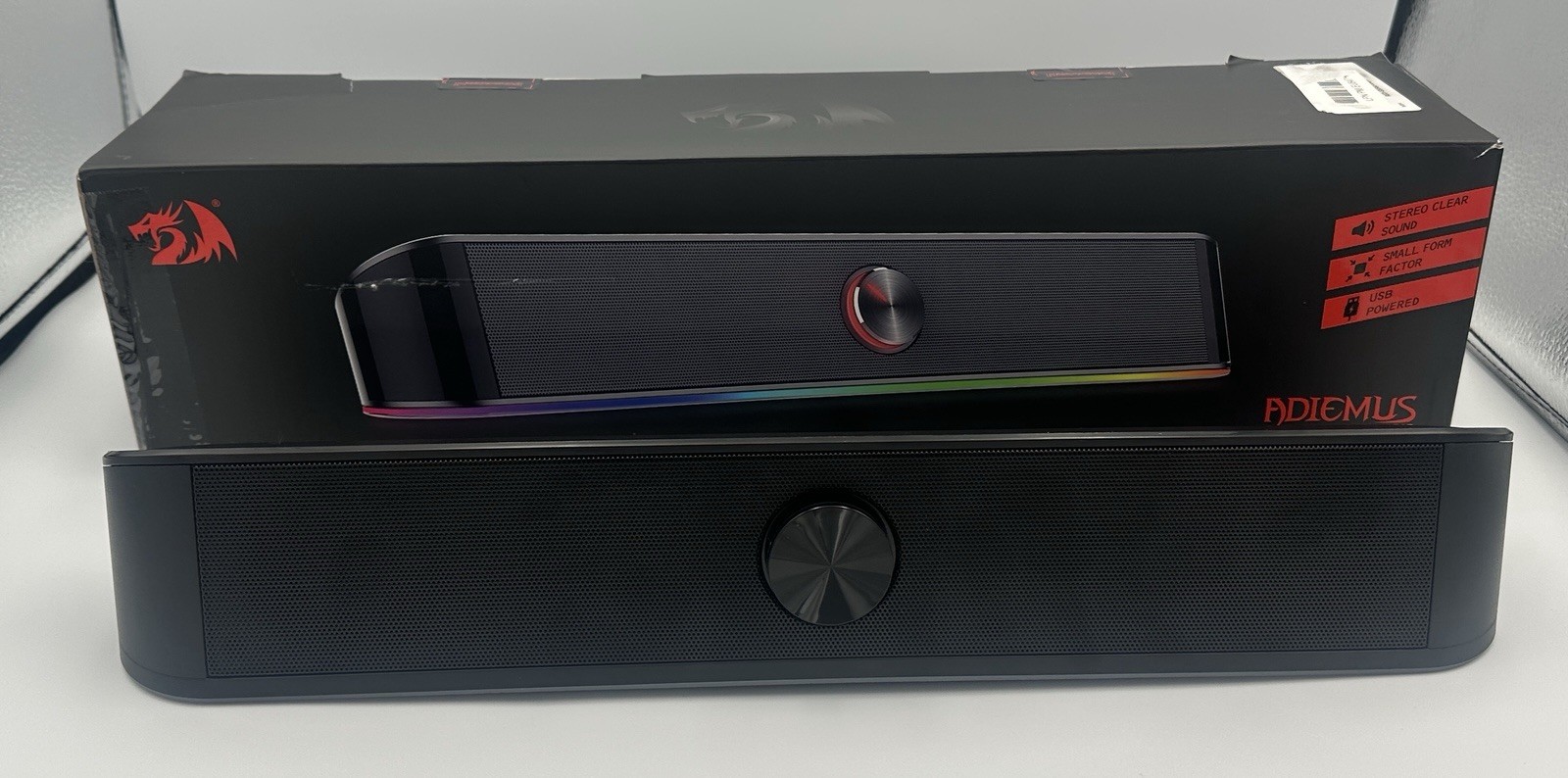 Redragon Adiemus GS560 2.0 RGB Soundbar USB + 3.5mm, Touch Plug & Play