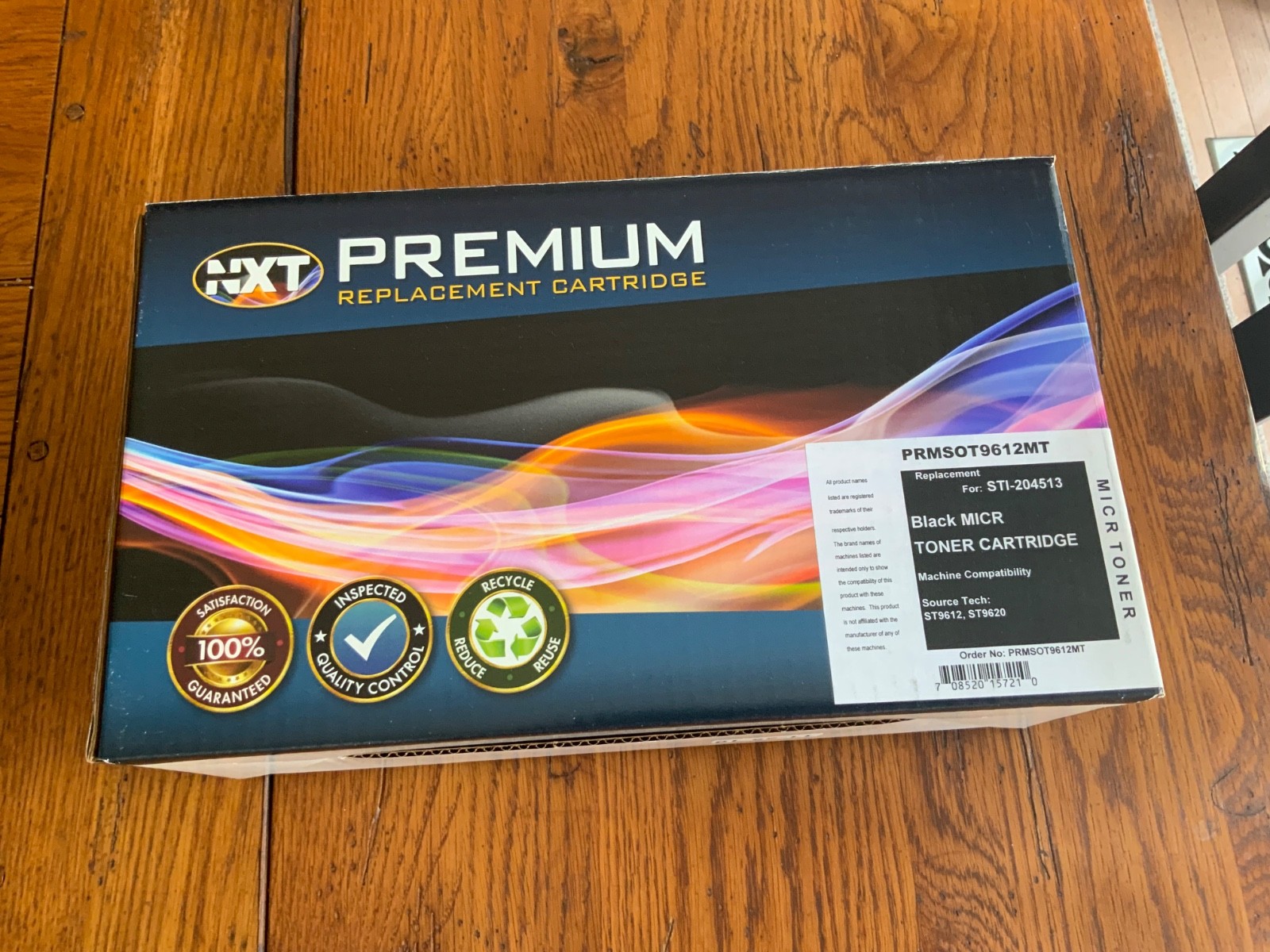 NXT Premium Black Toner Cartridge - New open box - STI-204513