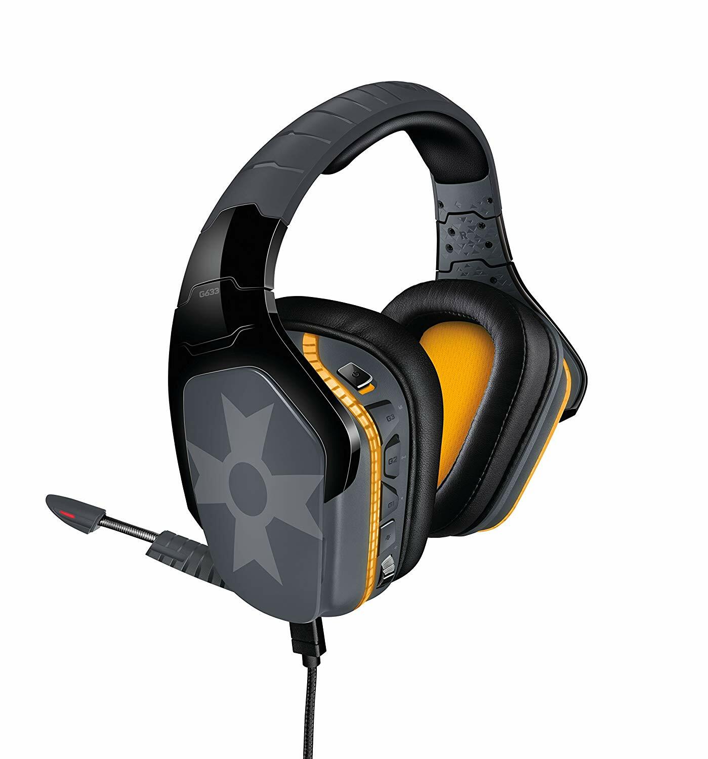 Logitech G633 Artemis Spectrum RGB 7.1 Dolby and DTS Surround Pro Gaming Headset