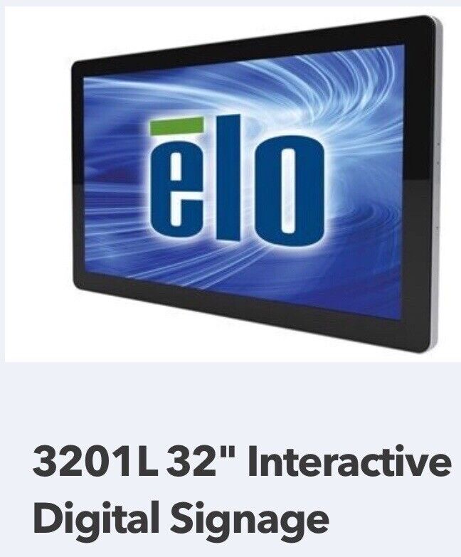 Elo Et3201L Touch Screen Monitor 