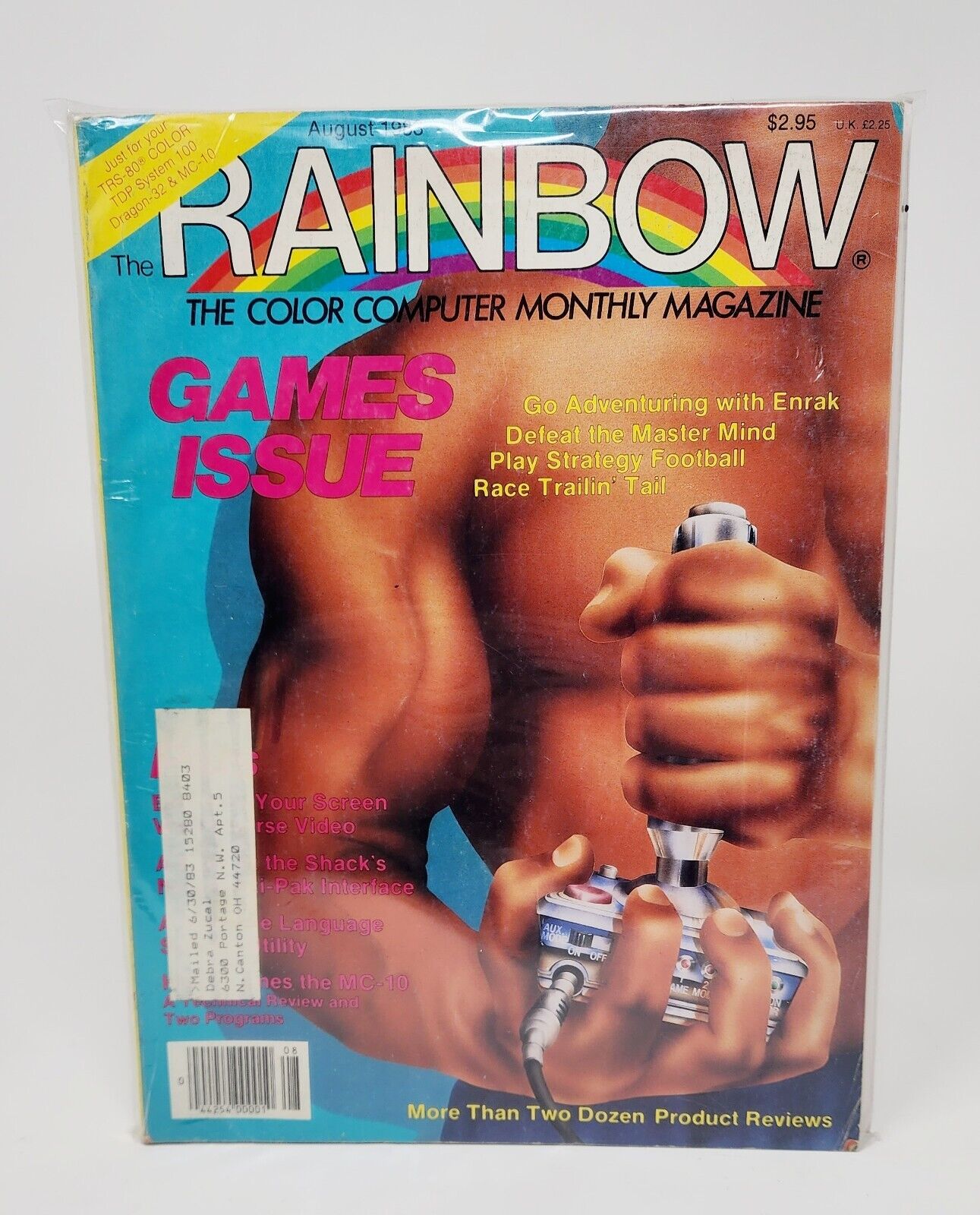 Vintage Tandy Rainbow The color Computer Magazine August 1983 the Games Issue