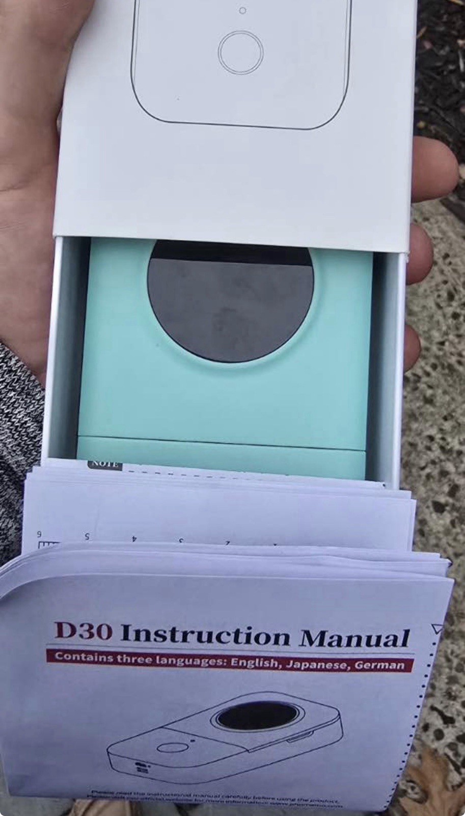 Phomemo D30 Portable