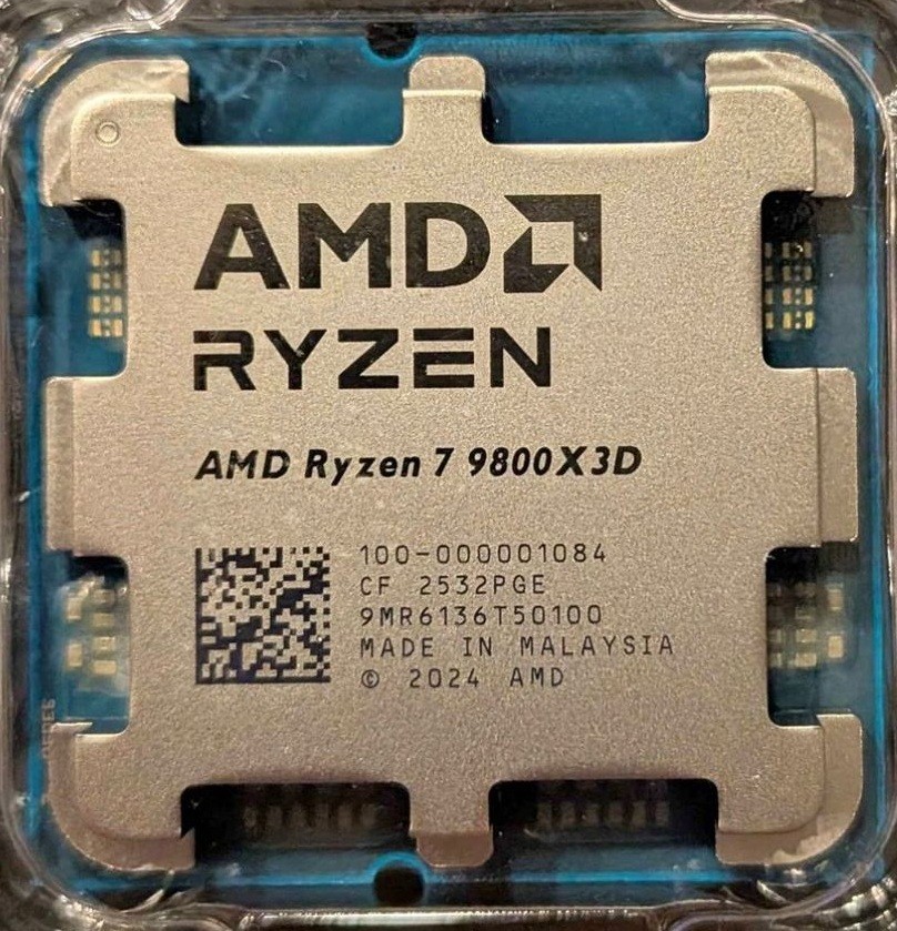 AMD Ryzen 7 9800X3D 8-Core 16-Thread AM5 CPU Processor Brand New Unused