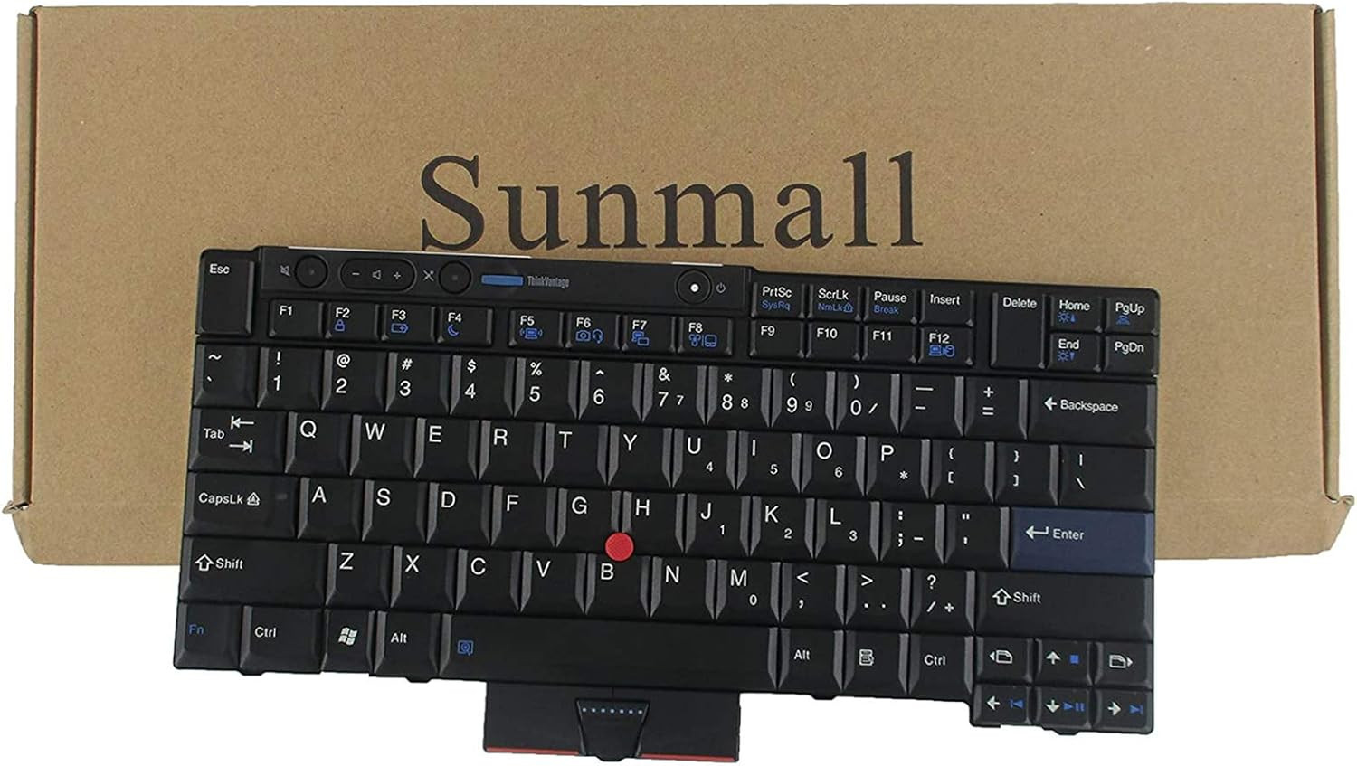 T410 Keyboard, New Laptop Keyboard with Pointer Compatible with Lenovo ThinkPad