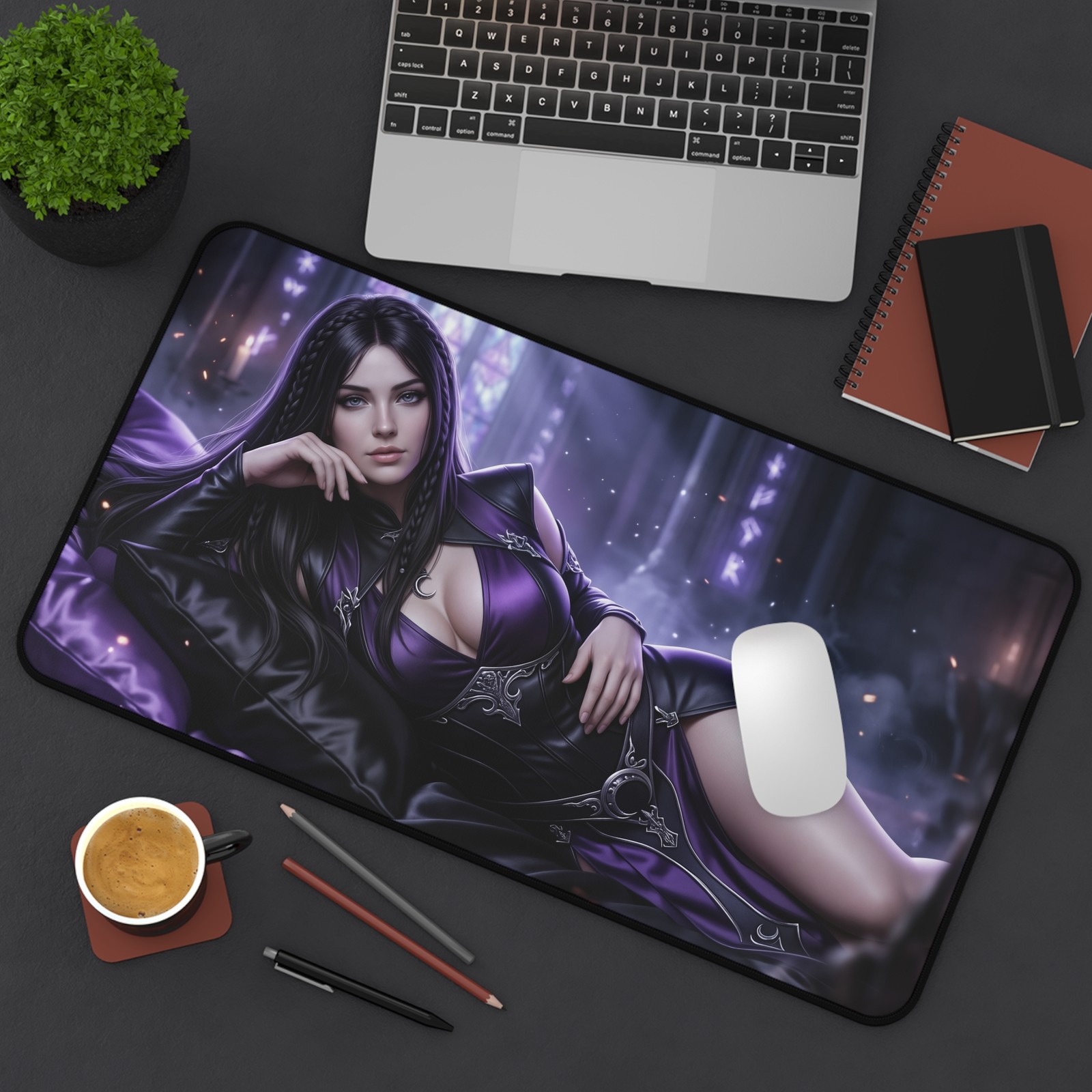 Shadowheart Mouse Pad, Baldur's Gate 3 XXL Gaming Desk Mat