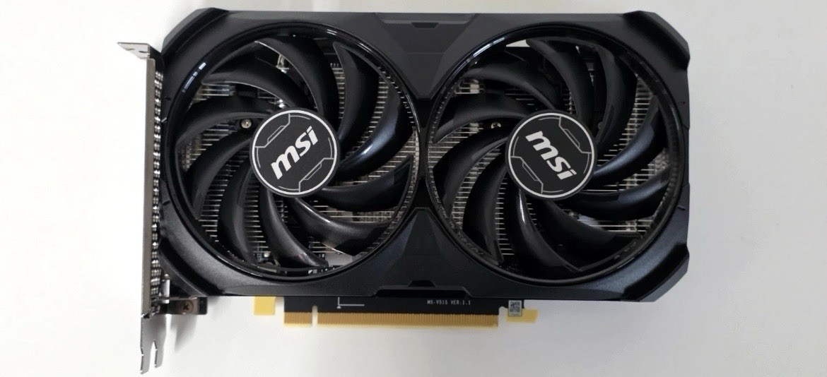 MSI GeForce RTX 4060 Ti 8gb Graphics Card