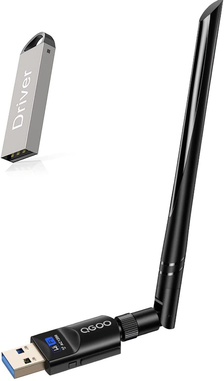 USB WiFi Adapter 1200Mbps QGOO USB 3.0 WiFi Dongle 802.11 ac Wireless Network...