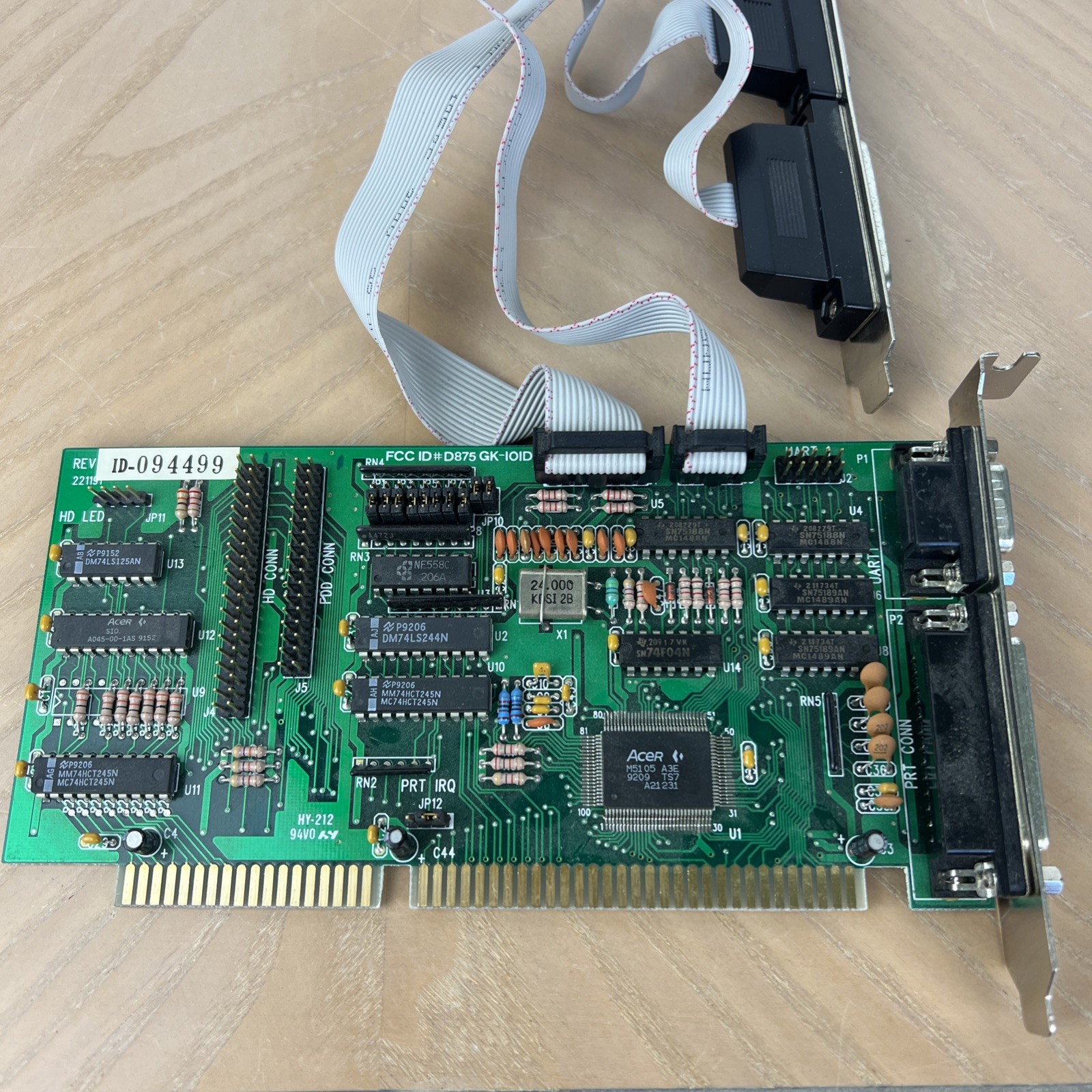 Acer M5105 multi I/O card Hard Disk HDD Game Floppy Controller