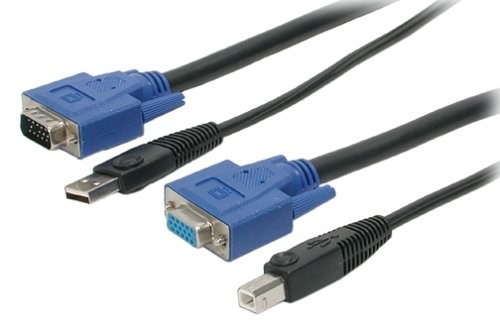 StarTech 15 ft 2-in-1 Universal USB KVM Cable (SVUSB2N1_15)