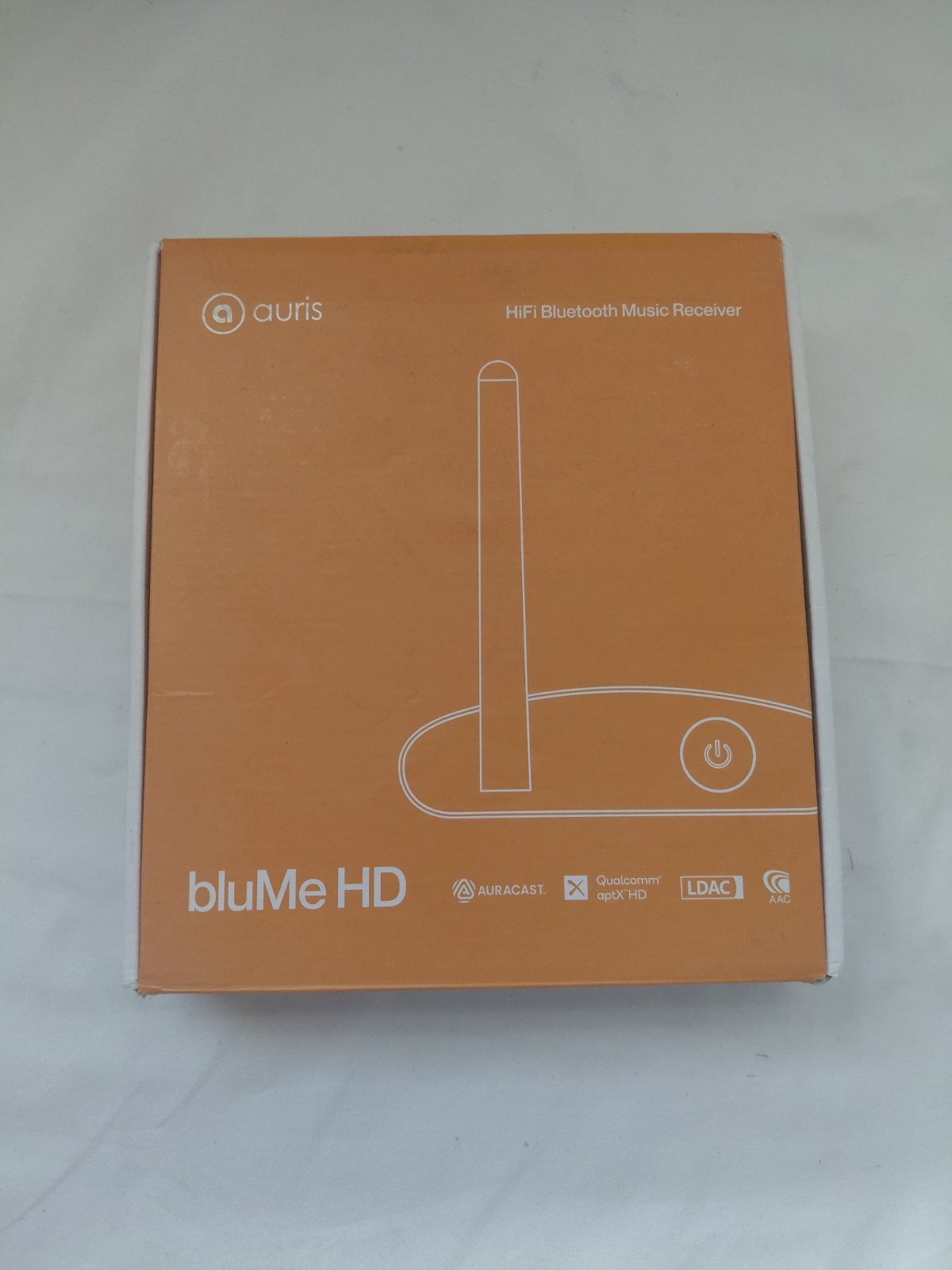 Auris Blume HD Long Range Bluetooth 5.0 Music Receiver Hi-Fi Audio Adapter wi...