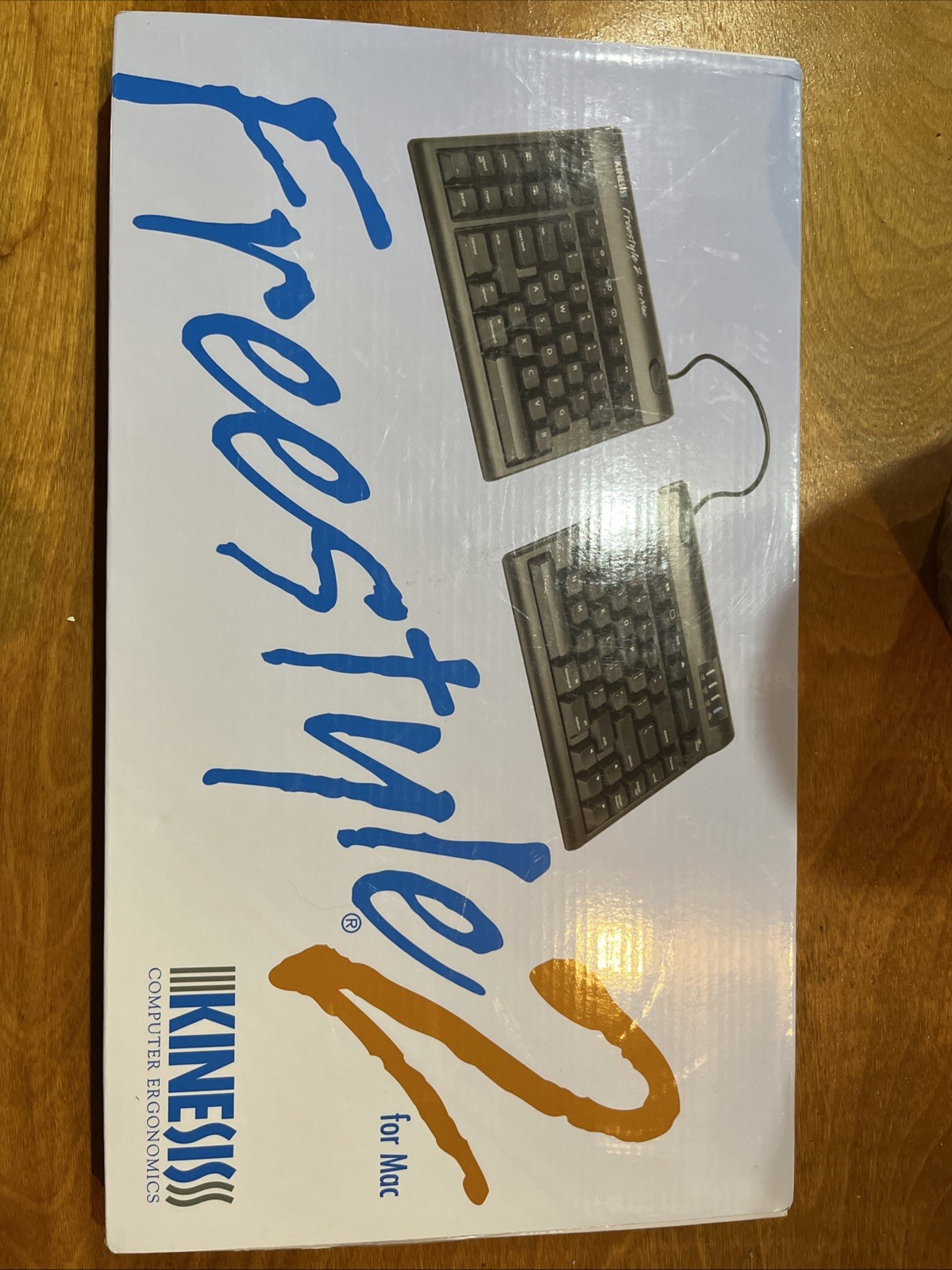 Kinesis Freestyle2 For Mac Split Keyboard Black Wired USB KB800HMBUS