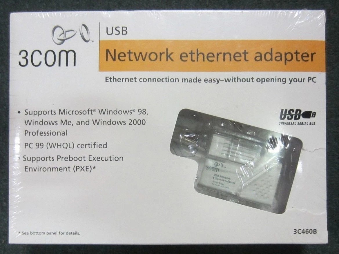3com usb network ethernet adapter W98-W2K compatible