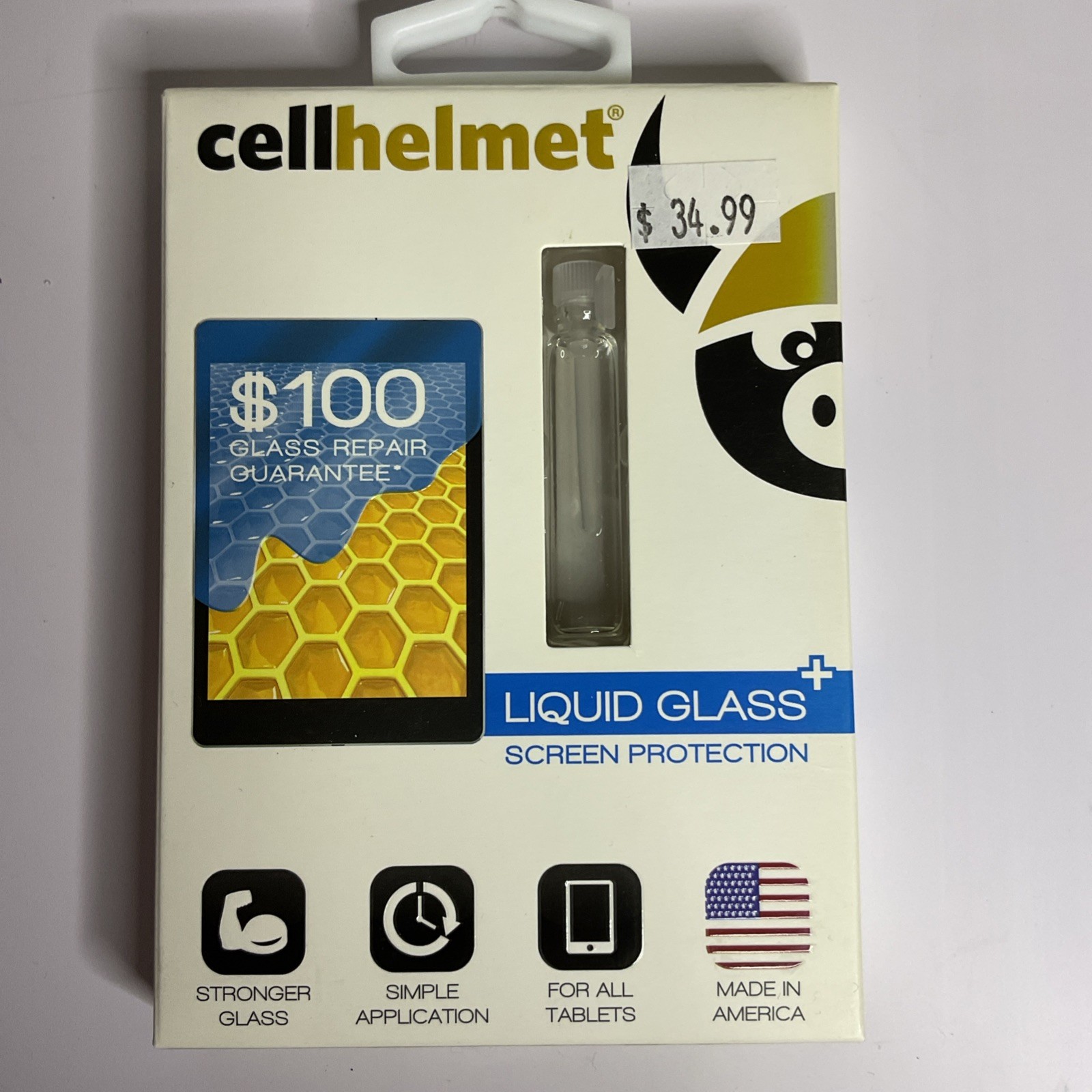 CellHelmet Liquid Glass Plus Universal Screen Protection Apple iPad Tablet Phone