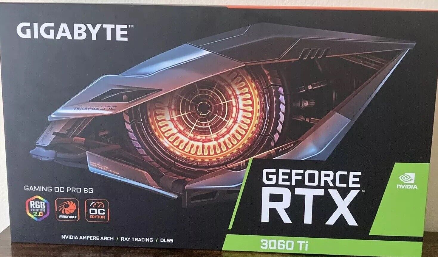 Gigabyte GeForce RTX 3060Ti 3X Fans 8GB Brand New 
