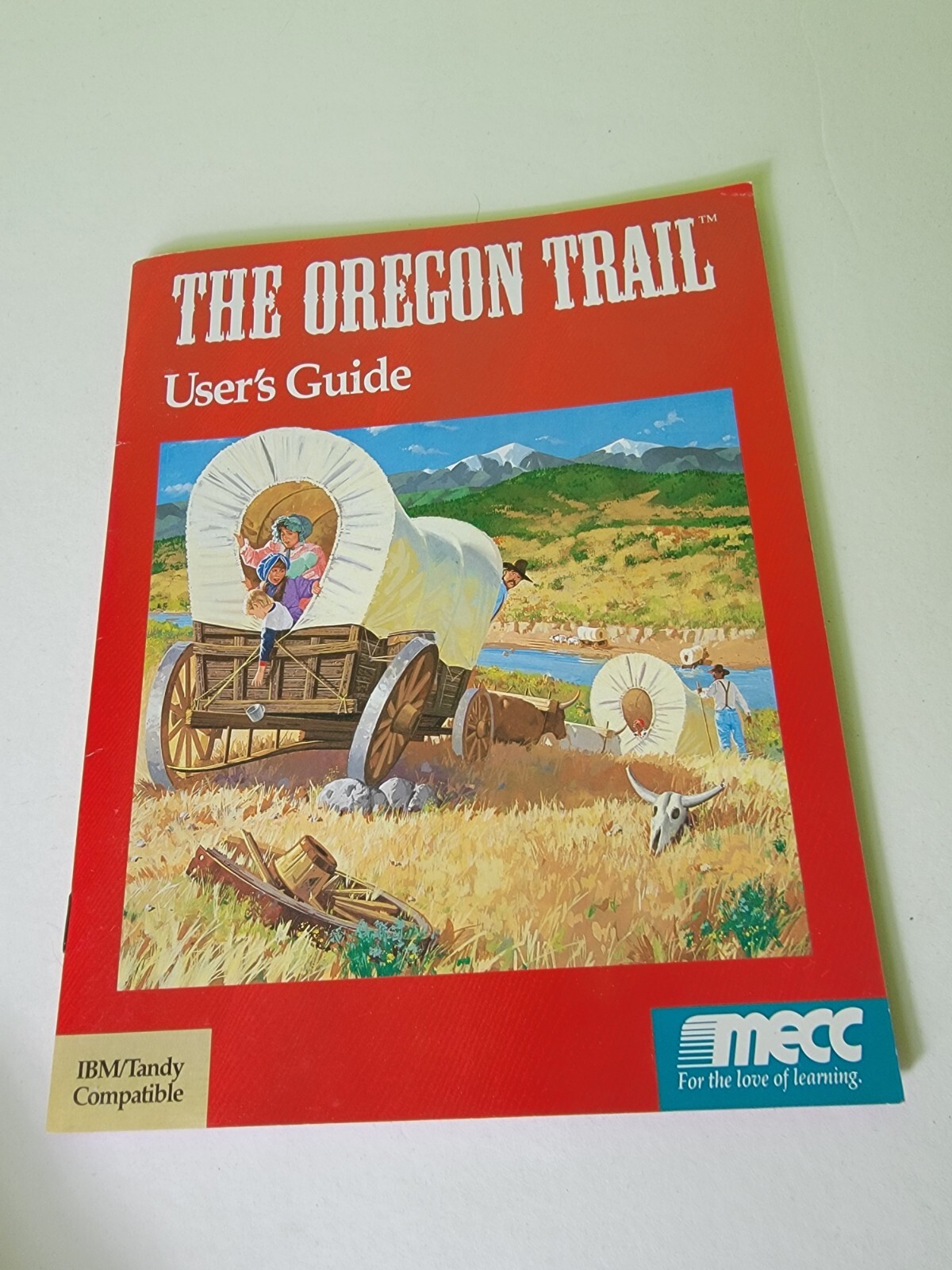 Vintage Oregon Trail Mecc User Guide Only 1990 90s PC 