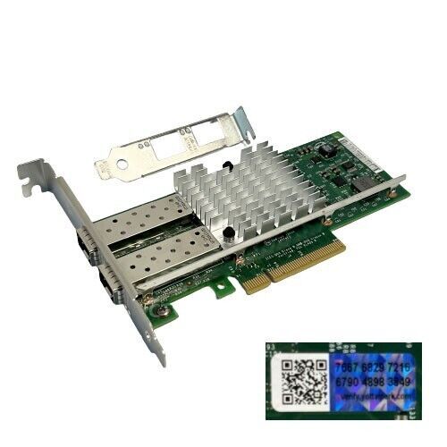 GENUINE INTEL X520-DA2 E10G42BTDA 10Gb Dual Port Ethernet Server Adapter
