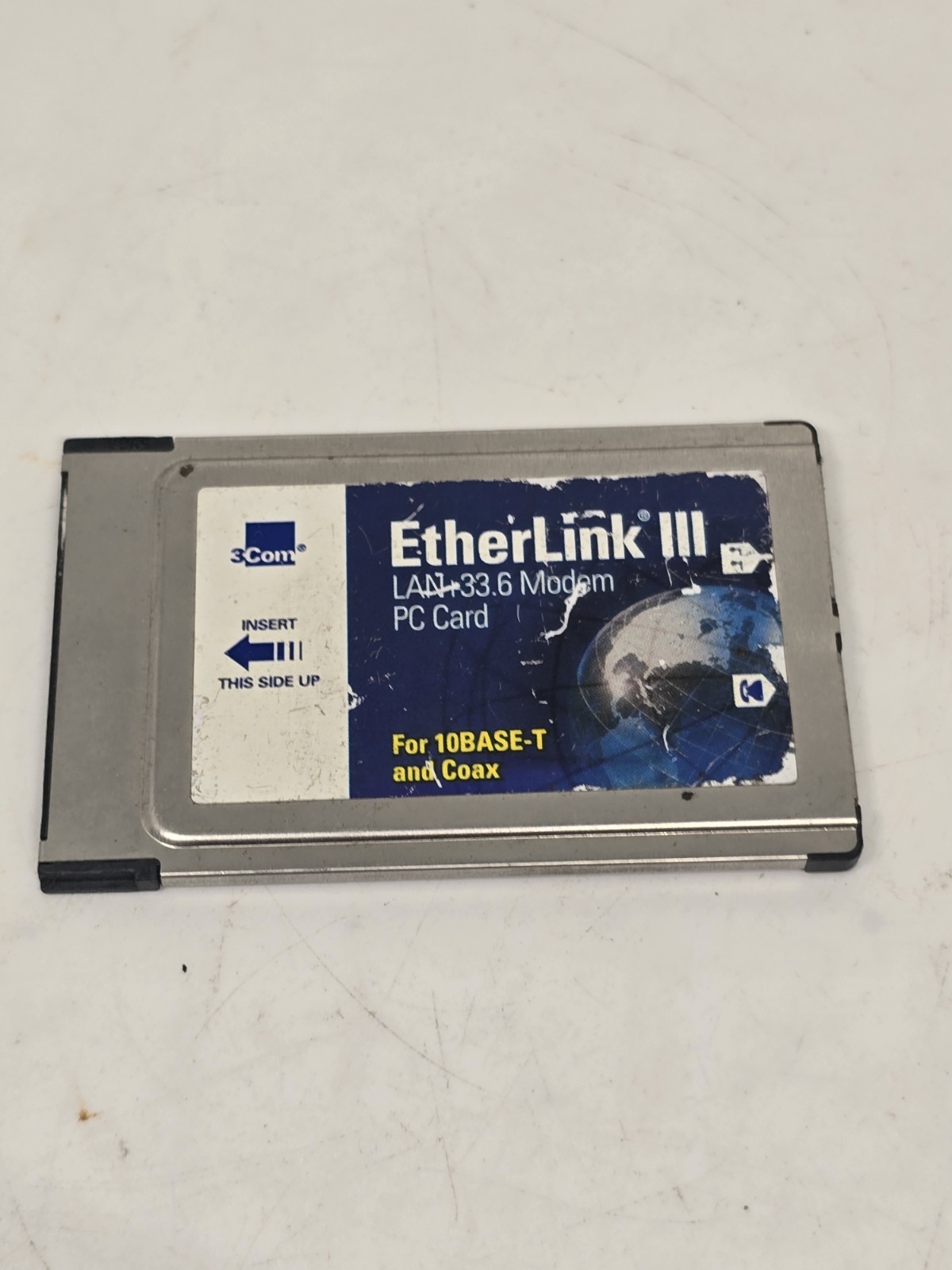 3Com 10/100 LAN PCMCIA Ethernet PC Card 3C574-TX