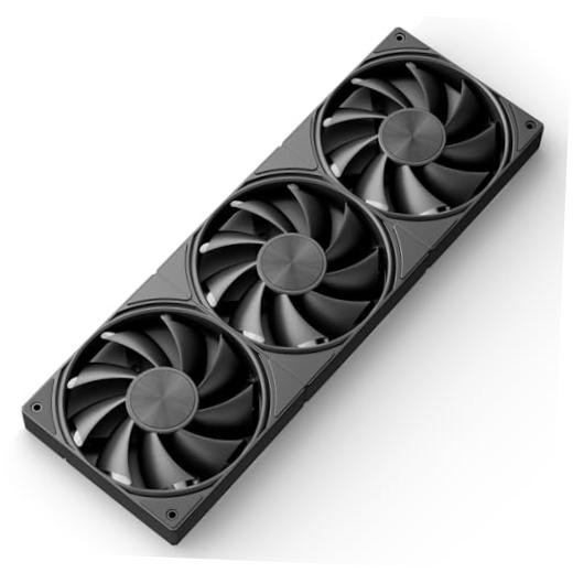 360mm All-in-One Computer Case Fan with PWM 4-Pin Interface High 360mm BLack