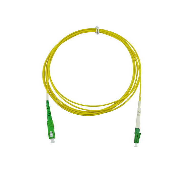 BlueOptics Simplex Fiber Patch Cable LC/APC-SC/APC Single Mode 15 Meters