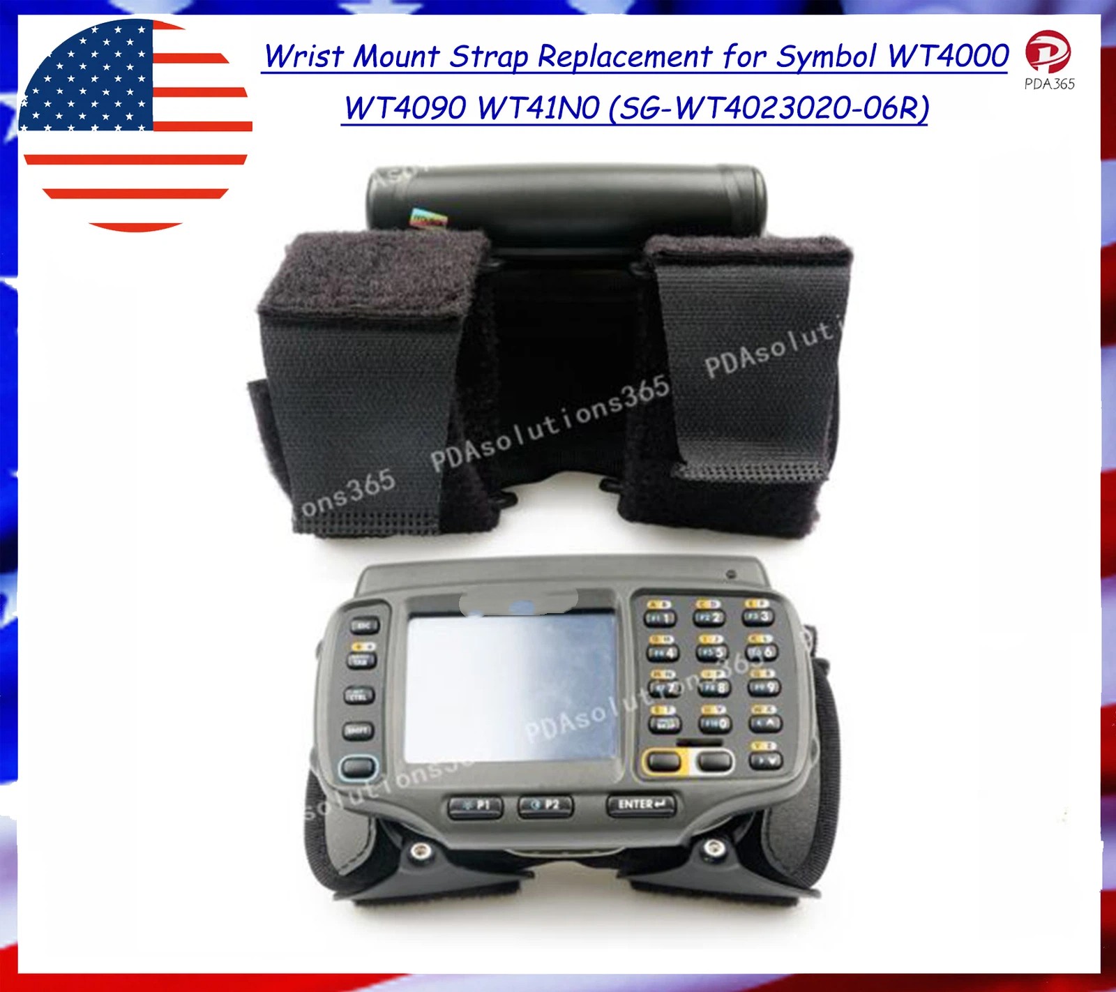 Wrist Mount Strap Replacement for Symbol WT4000 WT4090 WT41N0 (SG-WT4023020-06R)