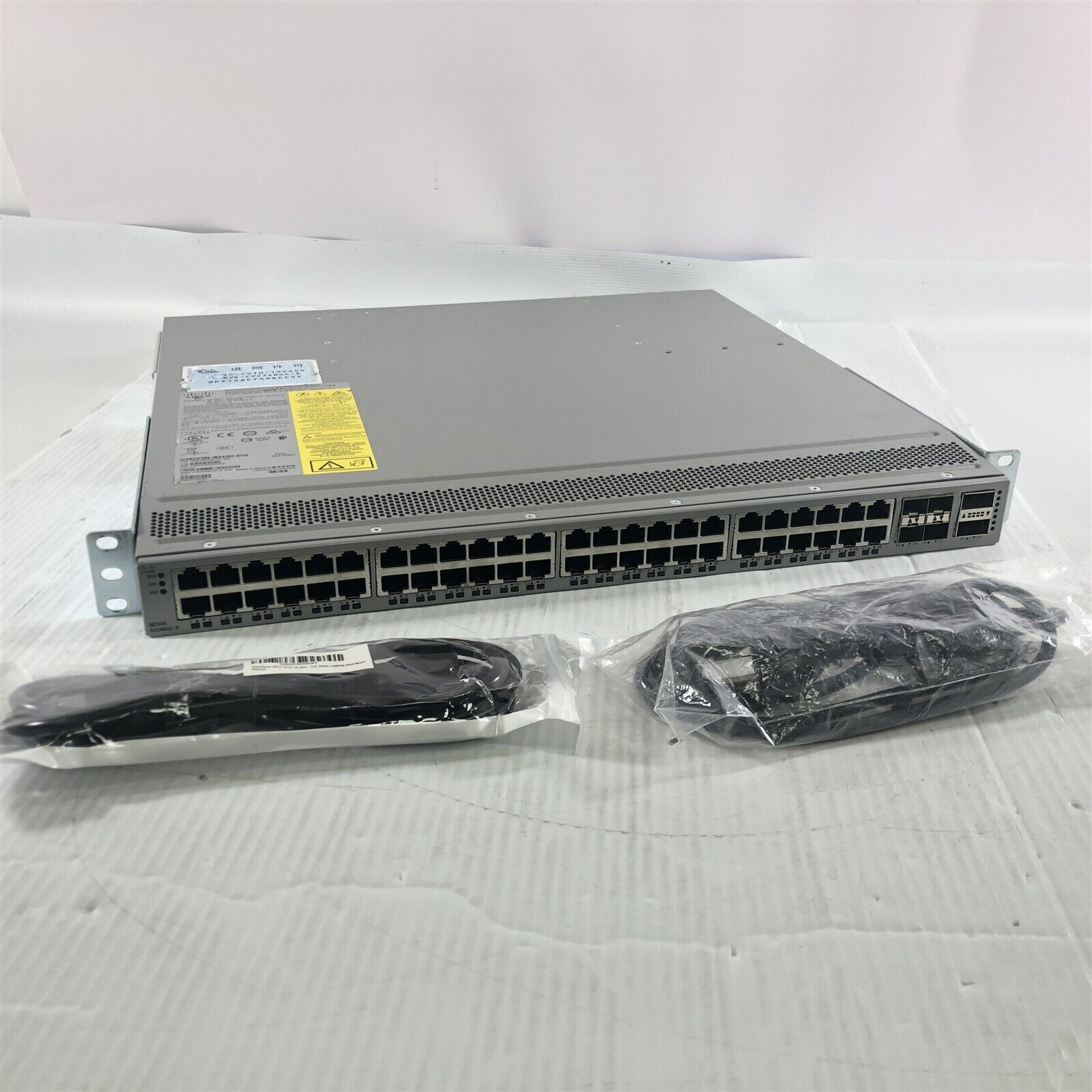 Cisco Nexus 92348GC-X 48 Port 1GbE 4 SFP 2 QSFP Managed Switch N9K-C92348GC-X